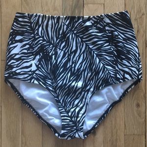 Athleta Palms Kaimana High Waisted Bikini Bottoms